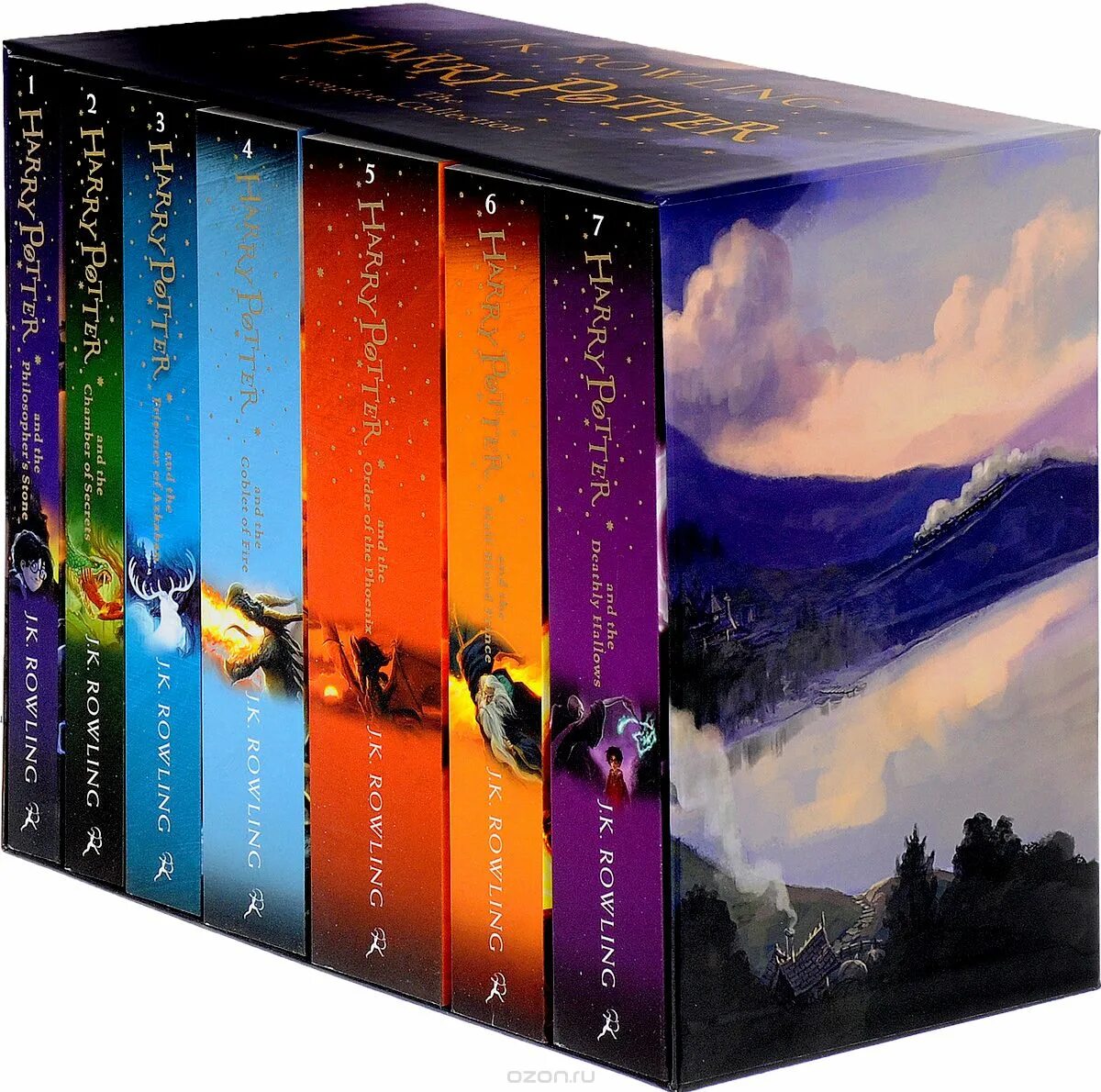 7 books. Harry Potter. The complete collection (комплект из 7 книг). Гарри Поттер Bloomsbury. Коллекция Гарри Поттер Bloomsbury. Harry Potter Bloomsbury Box Set.