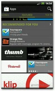 Recommended apps