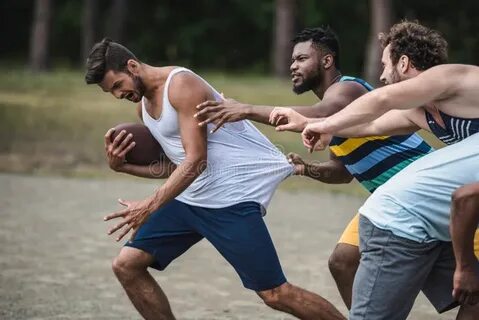 Men playing