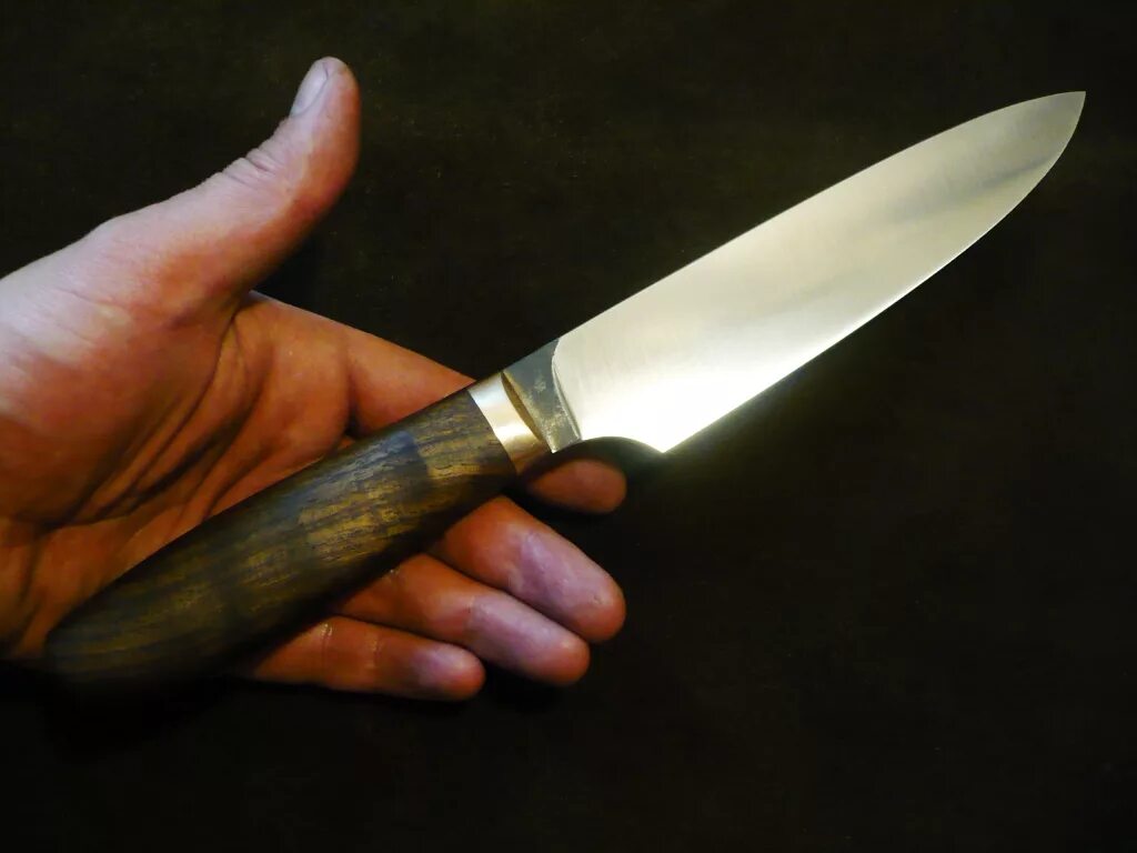 Самодельные кухонные ножи. Нож кухонный х12мф. Кухонные ножи ручной работы. Самодельный кухонный нож самодельный.