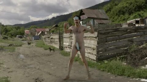 Slideshow borat naked fight.