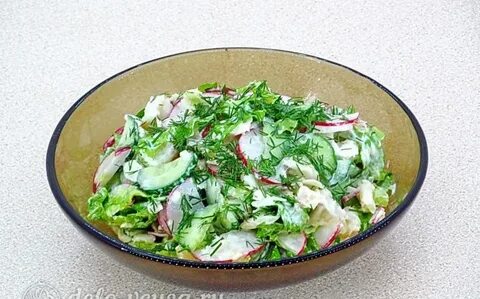 Какой салат к жареной рыбе