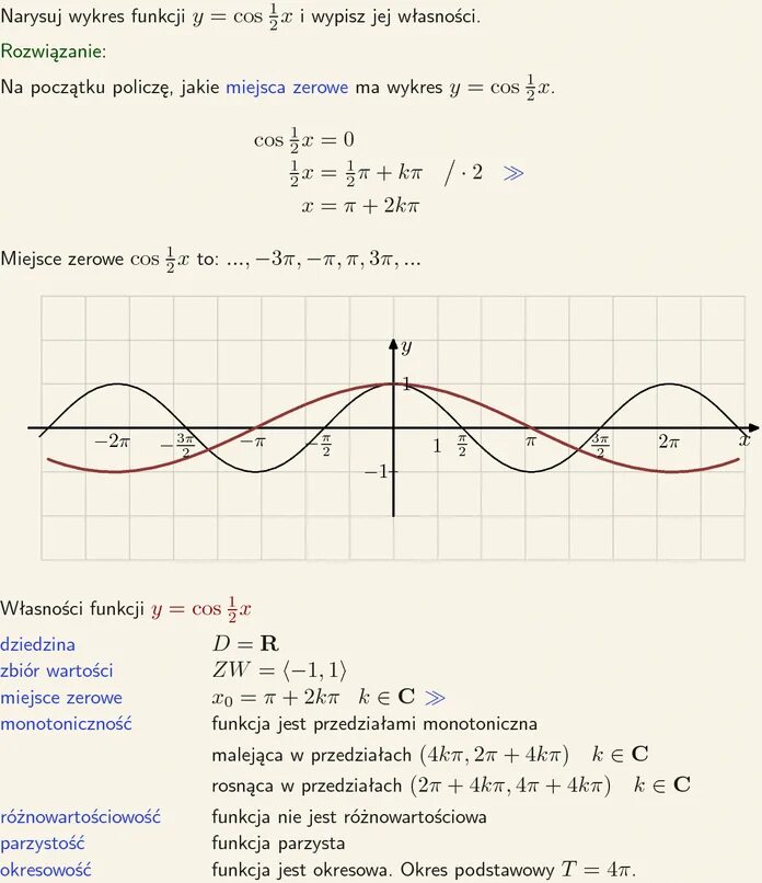 2cos x 5 1. График функции y cos2x. Y 1 2 cos x график. Функция cos2x. График функции y=cos1/2x.