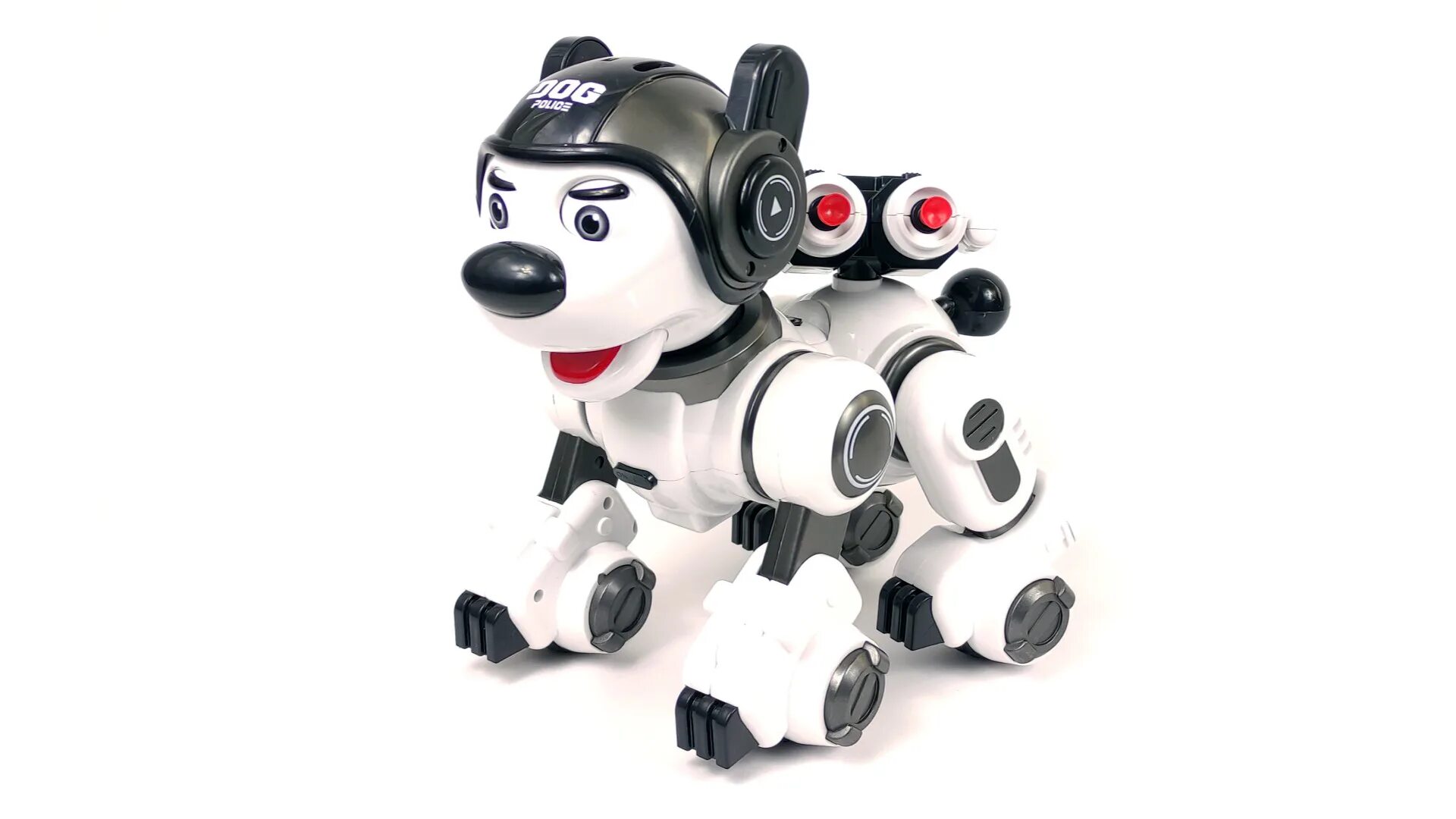 Радиоуправляемая собака робот. Робот собака police dog. робот crazon police dog 200440125 белый/голубой. собака робот с присосками. радиоуправляемая собачка.