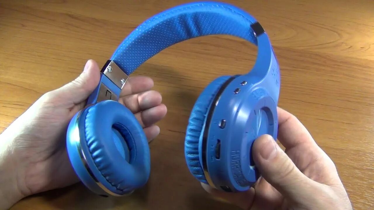 Беспроводные наушники (гарнитура) Bluedio H+ - YouTube