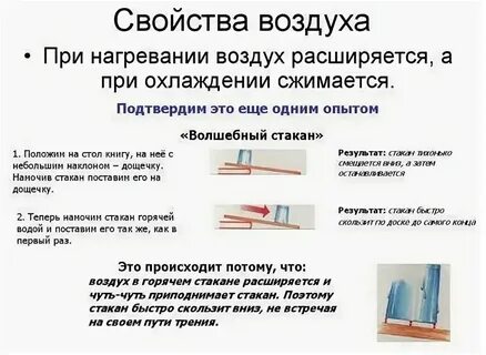 Что делает воздух при охлаждении