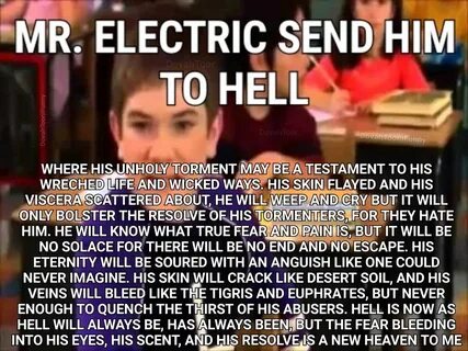 Mr. Electric Send Him to Hell He Ruined My Dream Journal / Mr. Electric, Send Hi