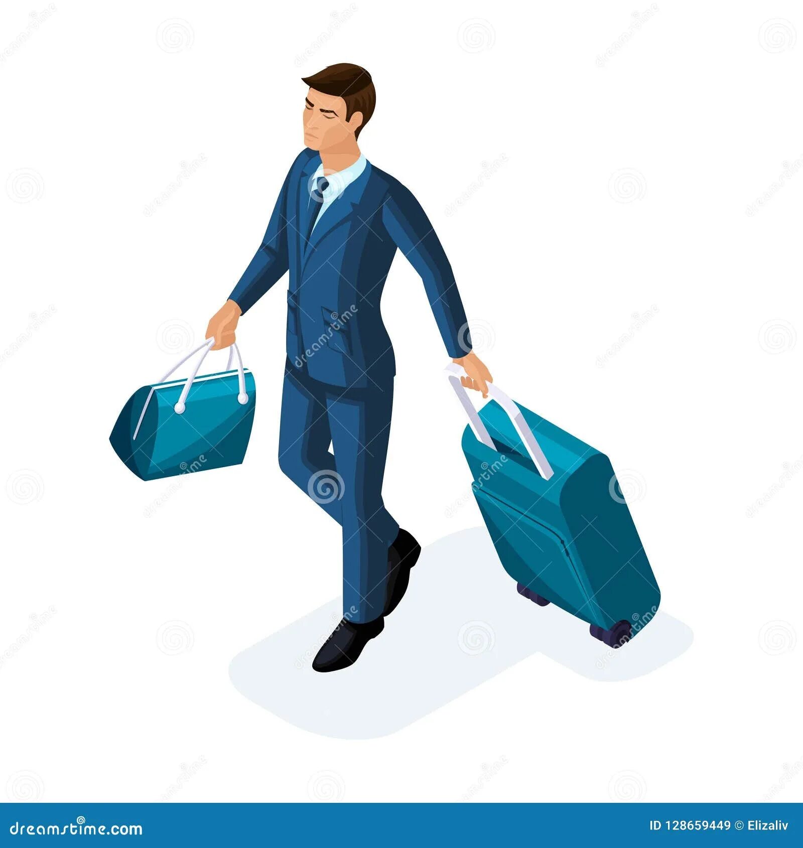 Are you on a business trip. Командировка на белом фоне. командировка рисунок. пассажир в костюме с багажом иконка. business trip illustration.