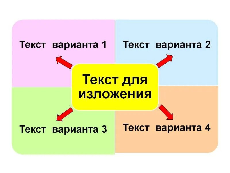 Вариант текста это. Варианты текста. презентация 3 варианта.