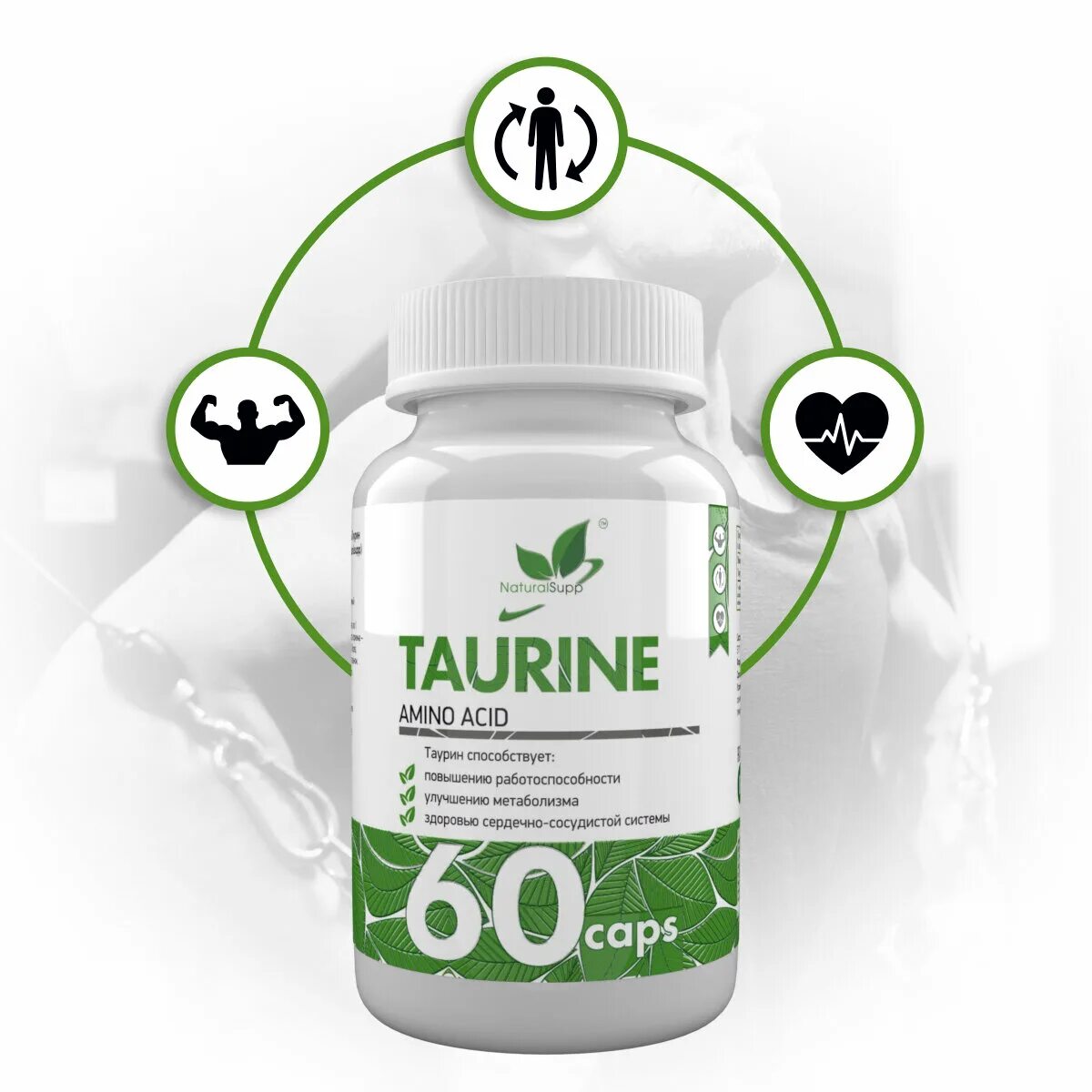 Таурин для чего предназначен. Naturalsupp taurine (60 капс.). таурин. таурин витамины. таурин фото.