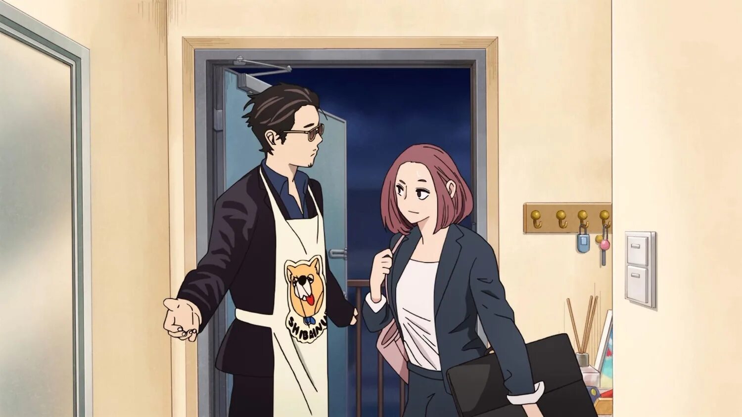 Gokushufudou тацу. Путь домохозяина 1. The way of the househusband аниме. Тацу путь домохозяина аниме. The way of the househusband аниме.