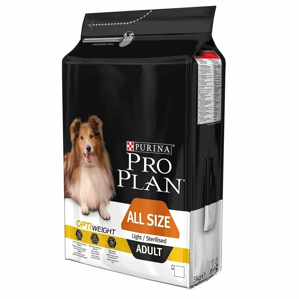 Корм для собак Purina Pro Plan. Корм для собак Purina Pro Plan Medium. Пурина Проплан Adult для собак. Проплан для собак OPTIWEIGHT Sterilised all Size 14 кг.