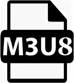 Type m3u plus. M3u8. u3u. u8. 3a-u.