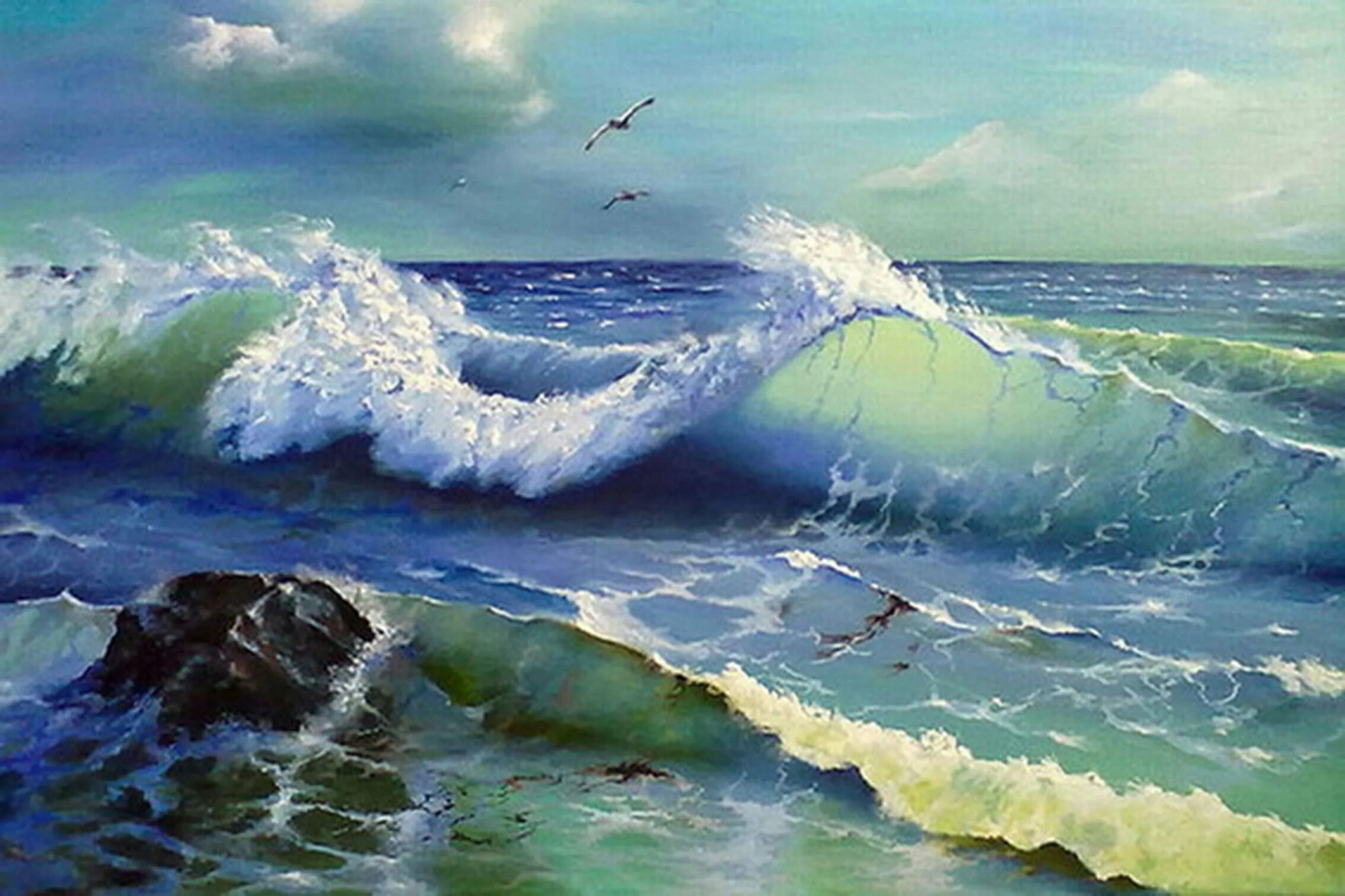 Картины моря и океана. Картины моря и океана