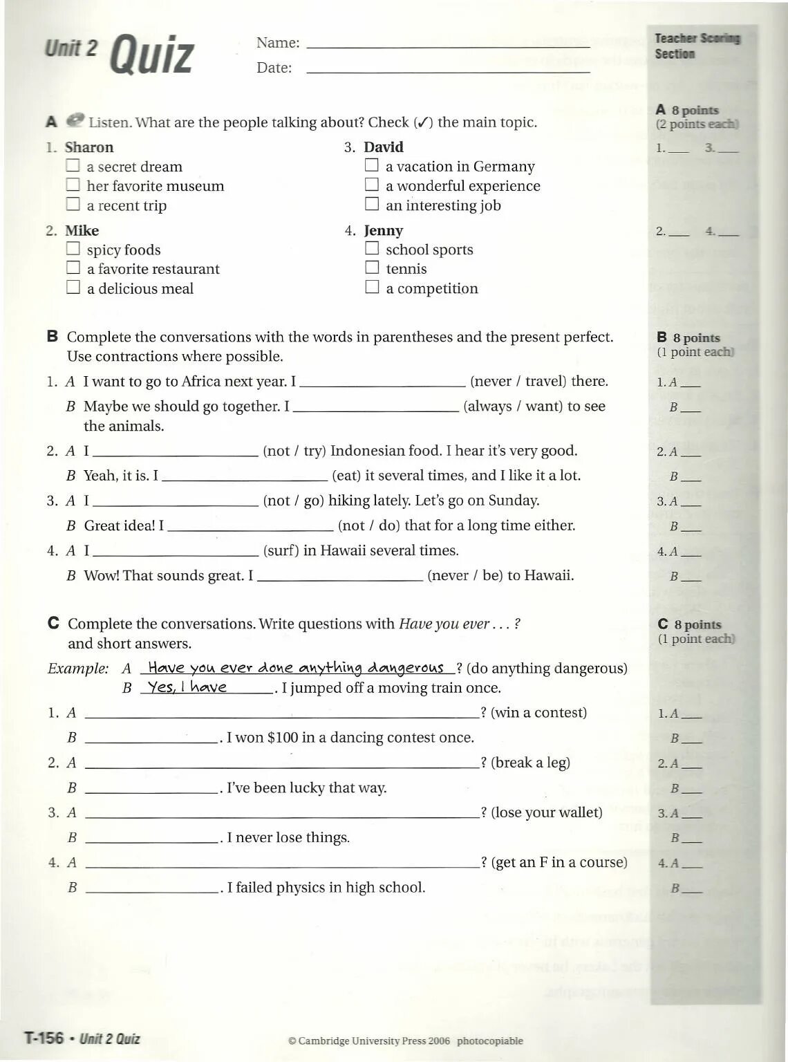 Quiz check answer. Unit 2 written quiz ответы touchstone 2. unit 1 written quiz touchstone 2 ответы. quizzes answer keys touchstone 3 4 unit. unit 4 written quiz touchstone 3 answer keys.