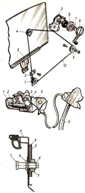 Стеклоподъемник ваз 2107 левая дверь. Схема тросика стеклоподъемника Нива 2121. Схема троса стеклоподъемника ВАЗ 2105. Схема тросика стеклоподъемника УАЗ. Схема тросика стеклоподъемника ВАЗ 2106.