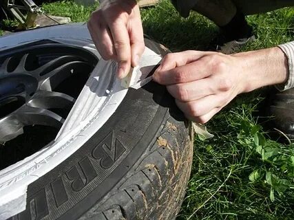 Какой краской покрасить шины