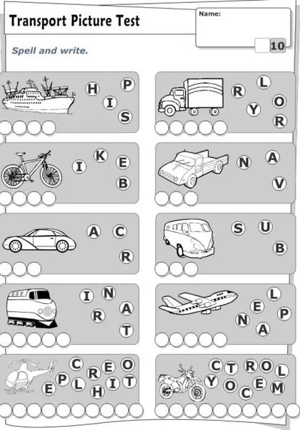 Transport writing