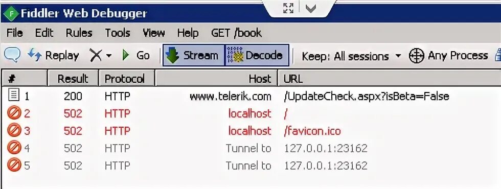 Localhost refused to connect