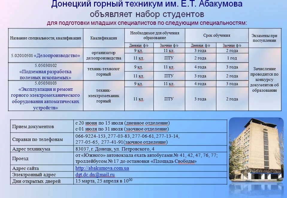 Донецкий горный техникум Донецк. Донецкий горный техникум им. е.т. Абакумова.. Читинский горный техникум. Горный техникум Шахты специальности.