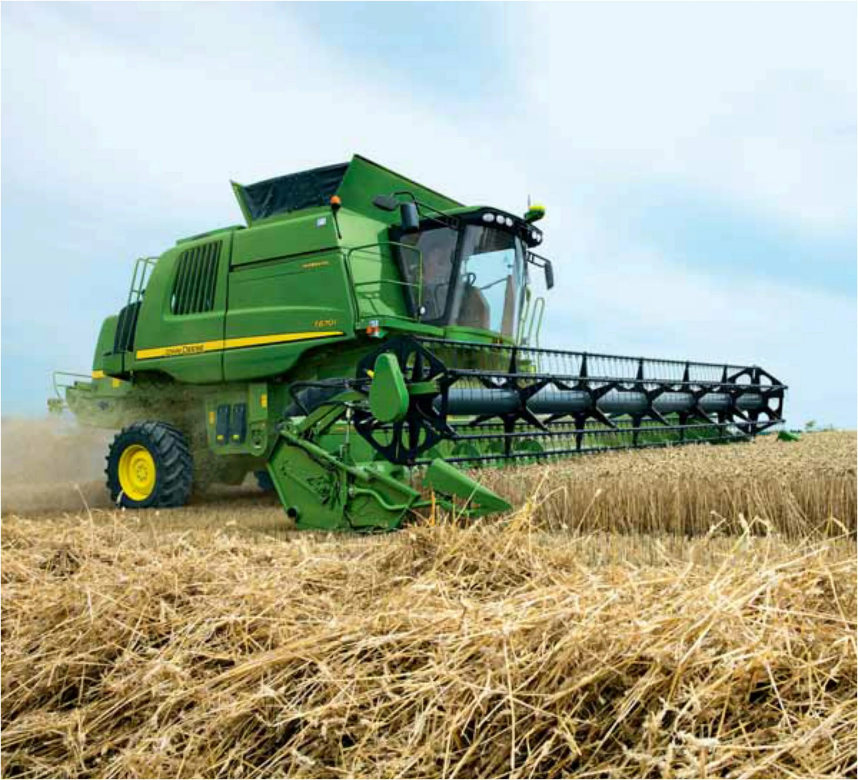John Deere Combine Harvest :: Behance