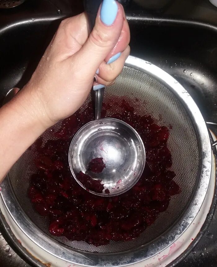 Как сделать вишню густой