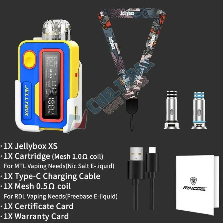 Набор Rincoe JELLYBOX XS. Rincoe JELLYBOX XS 1000mah pod Kit. JELLYBOX XS Kit. Jelly Box XS испаритель. Картридж jelly box