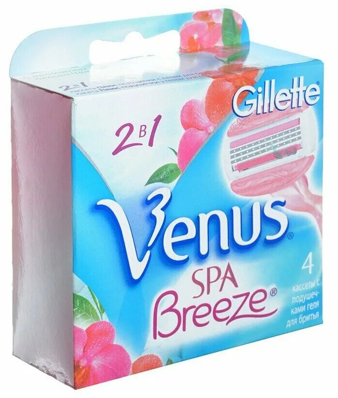 Кассеты женские venus. Venus Breeze сменные кассеты 4шт. Venus Comfortglide Spa Breeze.