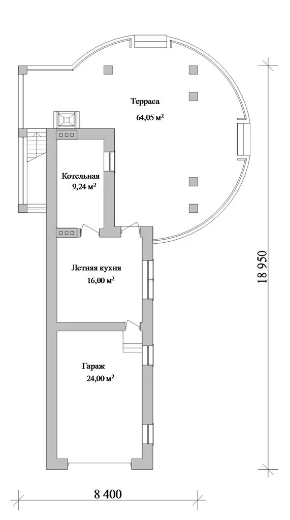 Проект дома кухня гараж