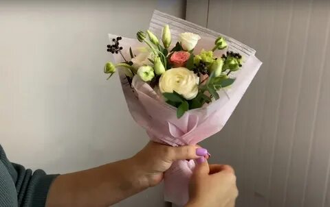 Как сделать маленькие букетики