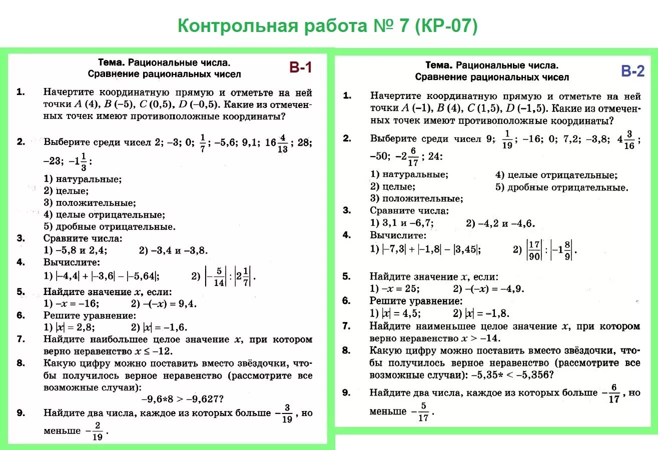 Контрольная работа 6 класс 2 триместр. Проверочные работы по математике 6 класс мерзля. Контрольная работа 7 по математике 6 класс Мерзляк с ответами. Кр по математике 6 класс Мерзляк рациональные числа. Контрольные работы по математике 6 класс Мерзляк кр.