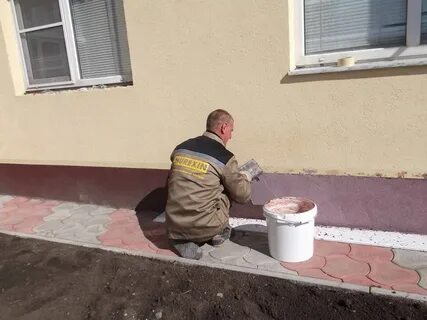 Штукатурка цоколя