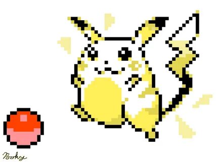 3 #pikachu #pokemon #pokeball #sprite #gbc #game #yellow #red #pookyart.