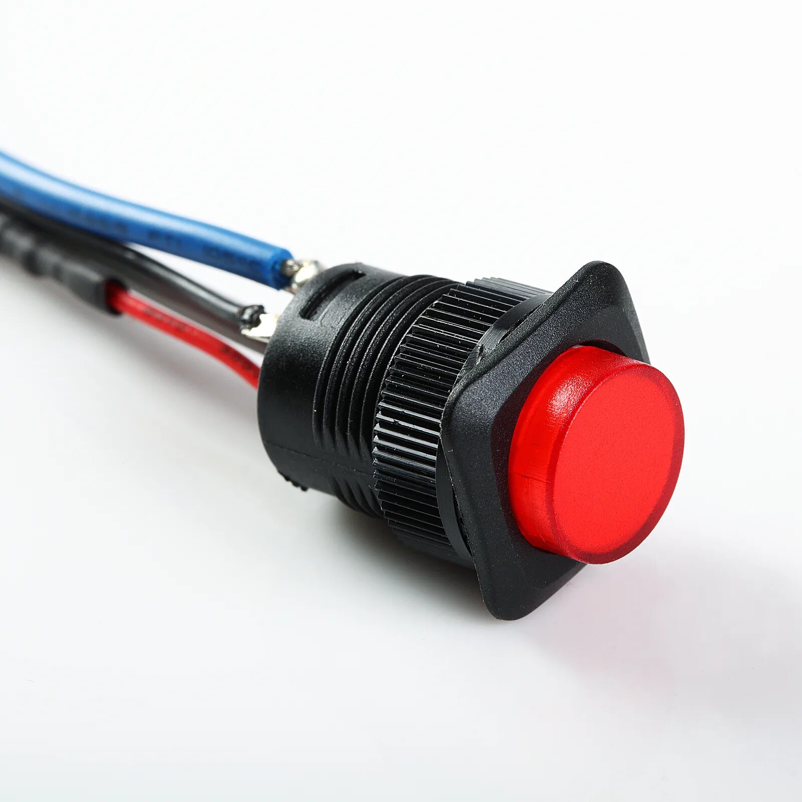 Кнопка push button. Красная кнопка на удлинителе. momentary switch. push switch onoff.