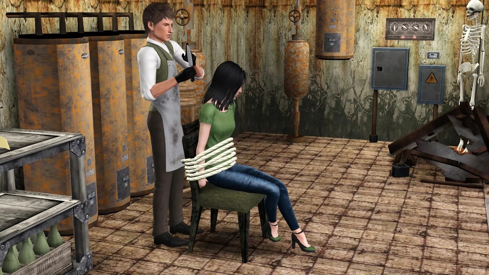 Kidnapped игра. SIMS 3 kidnapping. Дополнения к моду киднеппинг. Мод kidnap [1.12.2]. Игра где связывают девушку