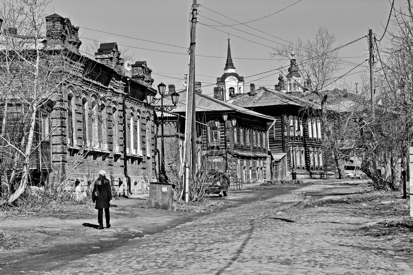 Томские ответы старая. Томск старый город. Старинный Томск. Старинные улочки Томска. Старые улицы Томска.