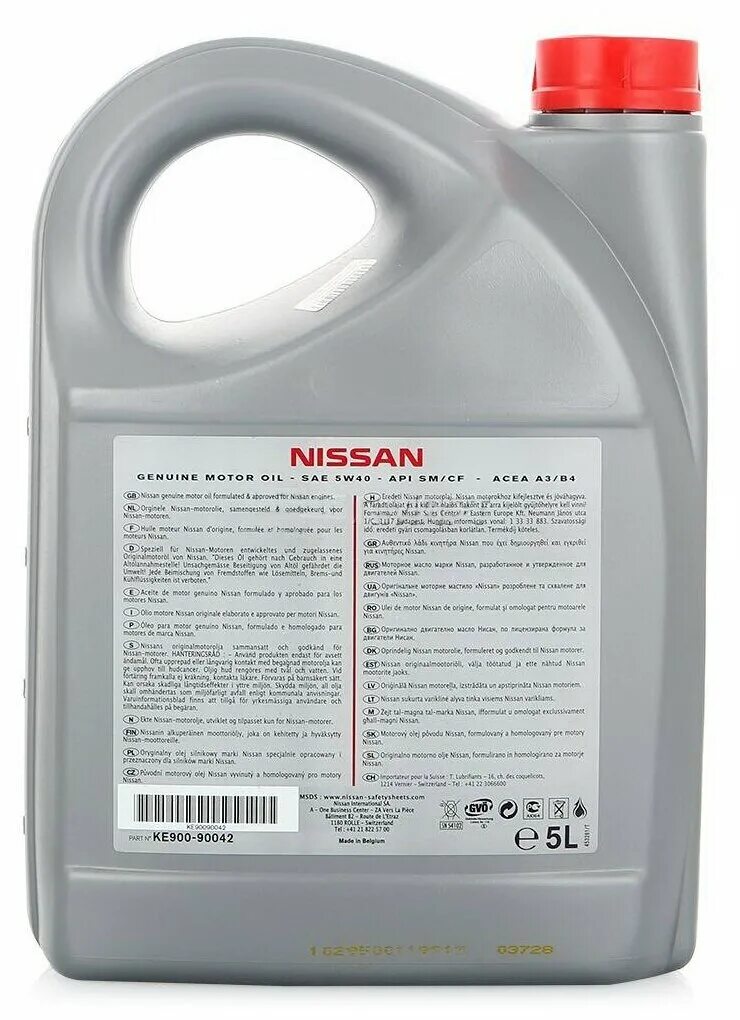 Nissan 5w40. Nissan Motor Oil 5w-40, 5л. Nissan, ke900-90042-r, 5w-40, 5 л.. Ke90090042r Nissan масло моторное. Nissan 5w 40 a3 b4