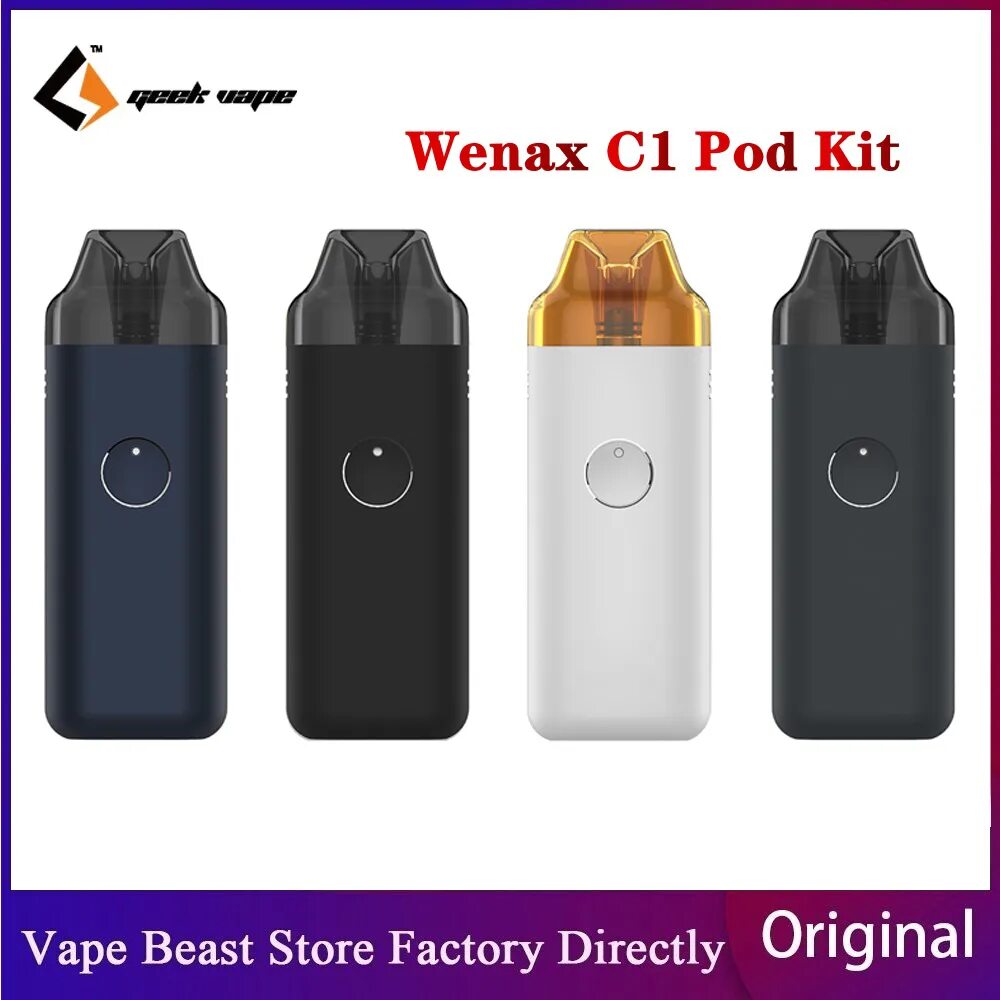 Wenax c1. GEEKVAPE wenax c1. GEEKVAPE wenax c1 pod White. Набор GEEKVAPE wenax c1. GEEKVAPE wenax c1 электронная сигарета.