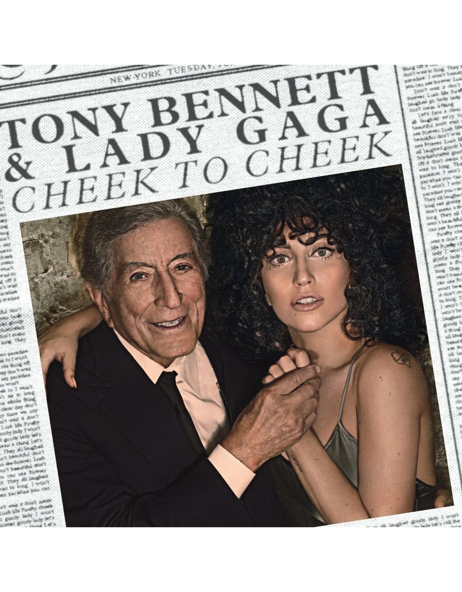 Lady Gaga Tony Bennett LP. Lady Gaga Bennett, Tony Cheek to Cheek - Deluxe. Lady Gaga; Bennett, Tony Love for sale LP. Cheek to cheek