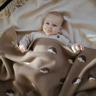 Плед с петельками детский
