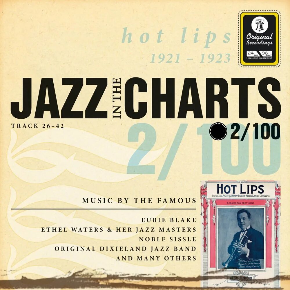 100 Jazz Masters Vol. 2. Eubie Blake. In Jazz. Джазовые альбомы.