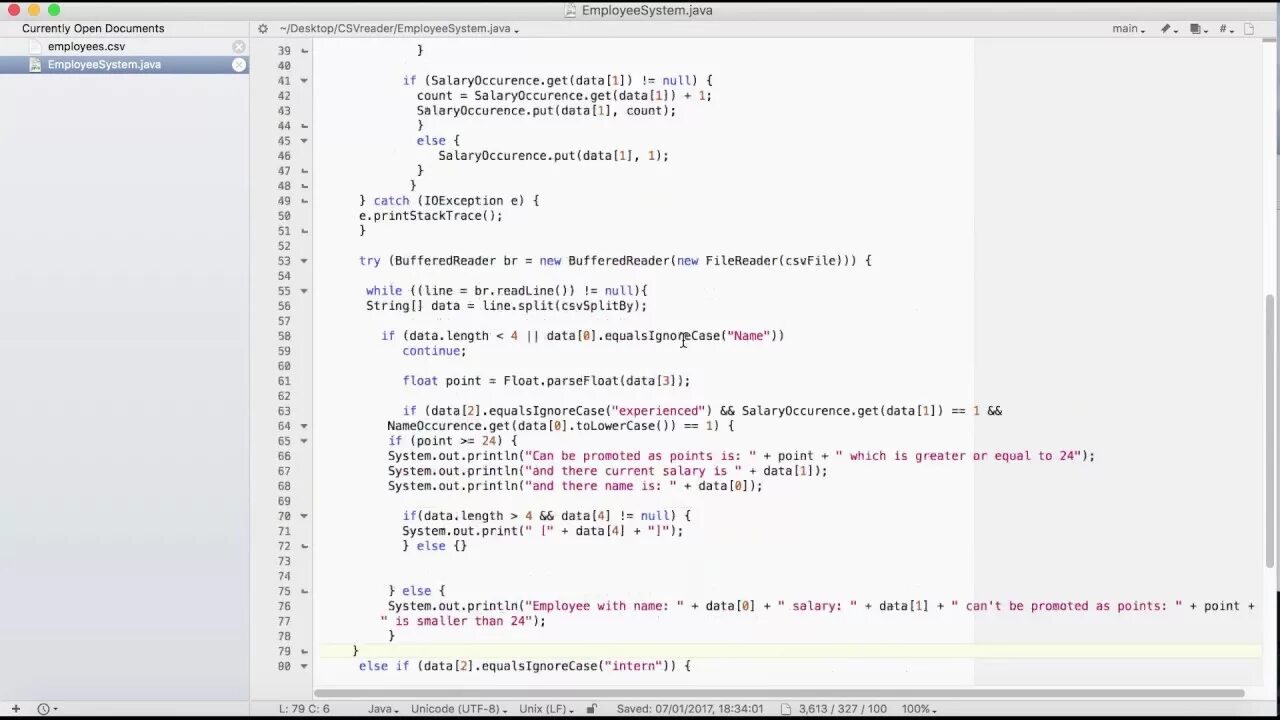 Чтение java. Парсер на java. csv java. работа с файлами java. сохранение кода в csv java.