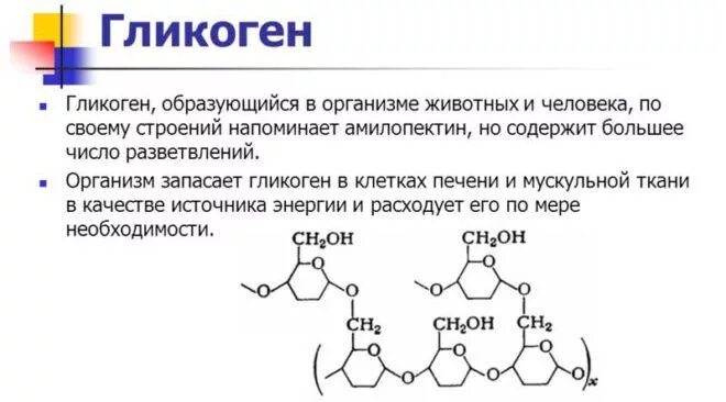 Гликоген образуется в печени. Гликоген его биологическая роль в организме. Химическая структура гликогена. Из чего формируется гликоген. Биологические функции гликогена.