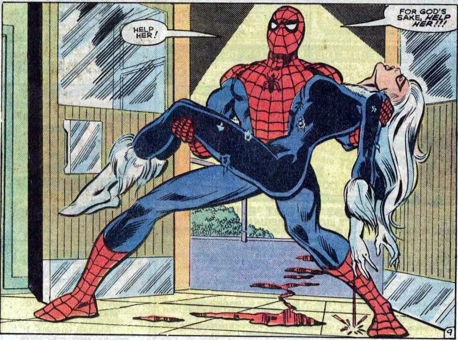Кошка паук комиксы. Человек паук Питер Паркер 616.