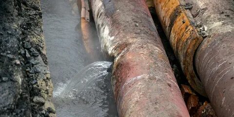 Повреждение трубопровода в швеции