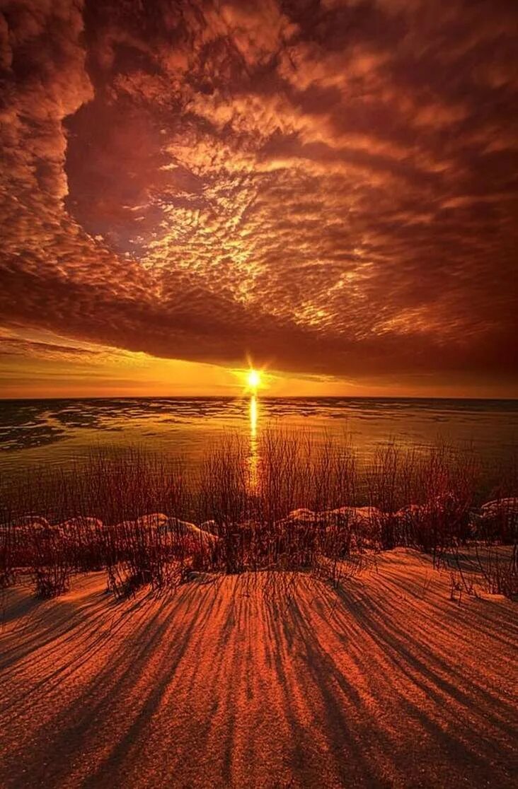 Следы в пустыне. Счастье рассвет. Рассвет жизни. Загадочный закат. Закат на разных планетах.