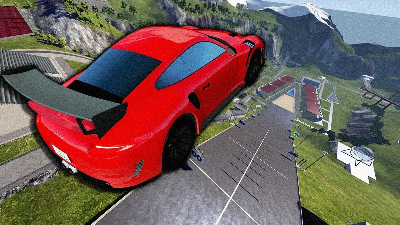 Car jump arena