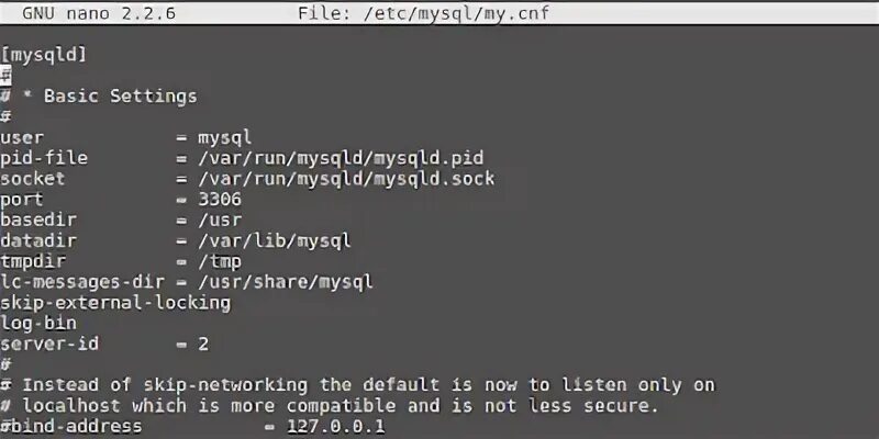 Mysql mysqld