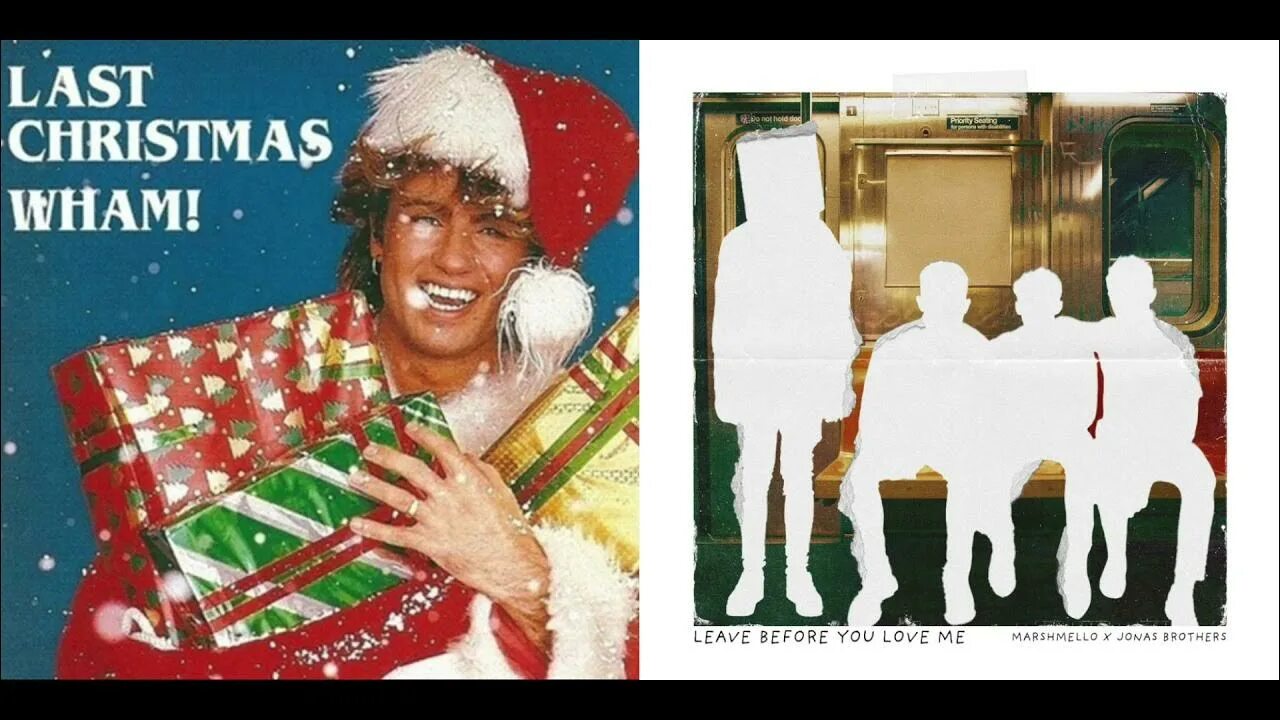 Май кристмас ласт кристмас. Wham last Christmas обложка. Marshmello Jonas brothers leave before you Love me. 308. Last Christmas – Wham! Обложка. Мужик поет ласт Кристмас.
