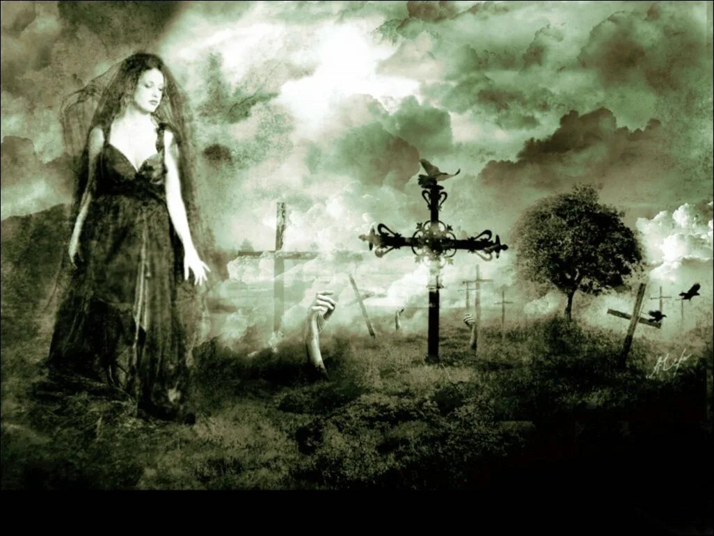 Кладбище мистика. Магия на кладбище. Ведьма на кладбище. Хозяйка кладбища. Разрушить магия